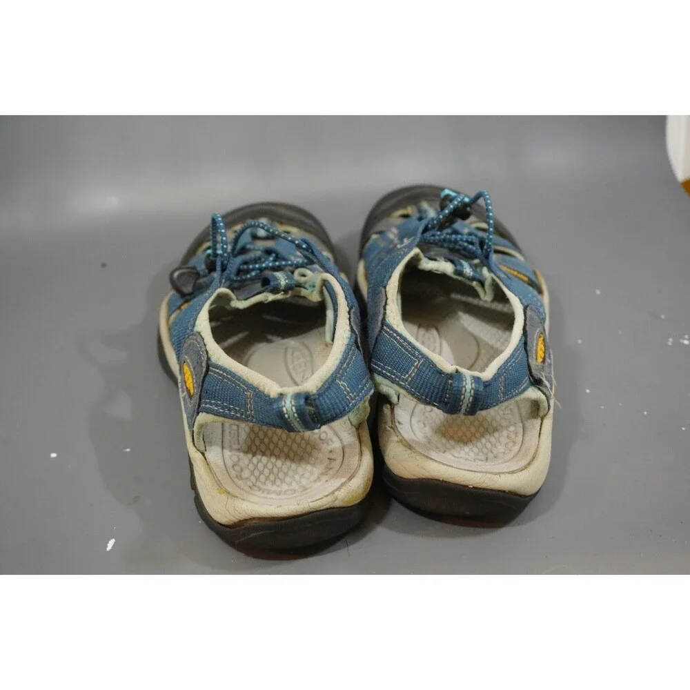 Keen Hiking Sandals Newport H2 Womens Size 9.5 Adjustable Navy Blue White
